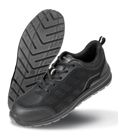 Result Work-Guard All Black Safety Trainers