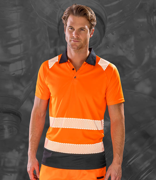 Result Genuine Recycled Safety Polo Shirt