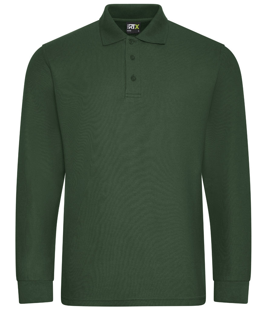 Pro RTX Pro Long Sleeve Piqué Polo Shirt