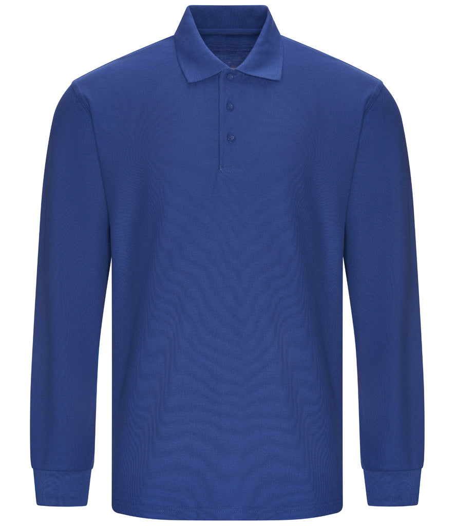 Pro RTX Pro Long Sleeve Piqué Polo Shirt