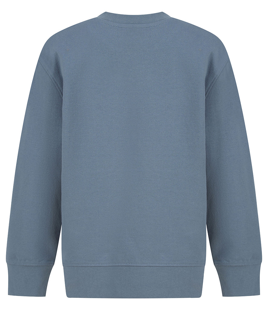 SF Clothing Kids Sustainable Fashion Curved Hem Sweatshirt