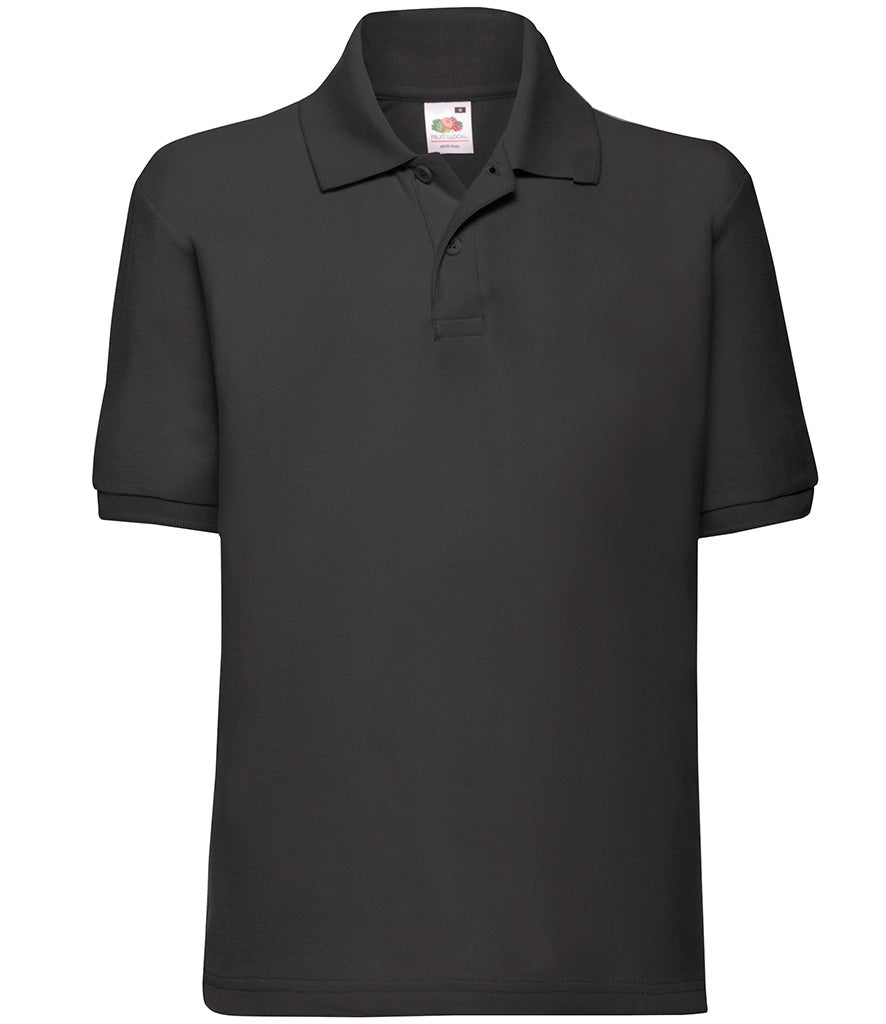 Fruit of the Loom Kids Poly/Cotton PiquÃ© Polo Shirt