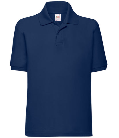 Fruit of the Loom Kids Poly/Cotton Piqué Polo Shirt