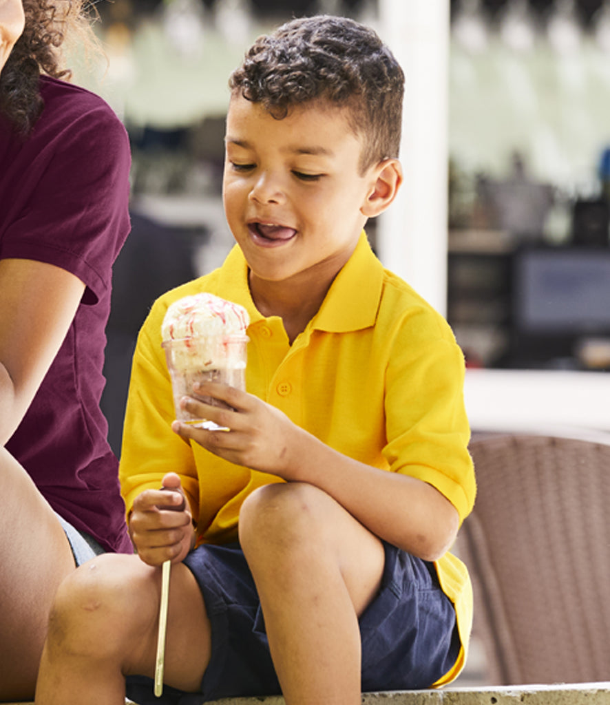 Fruit of the Loom Kids Poly/Cotton PiquÃ© Polo Shirt