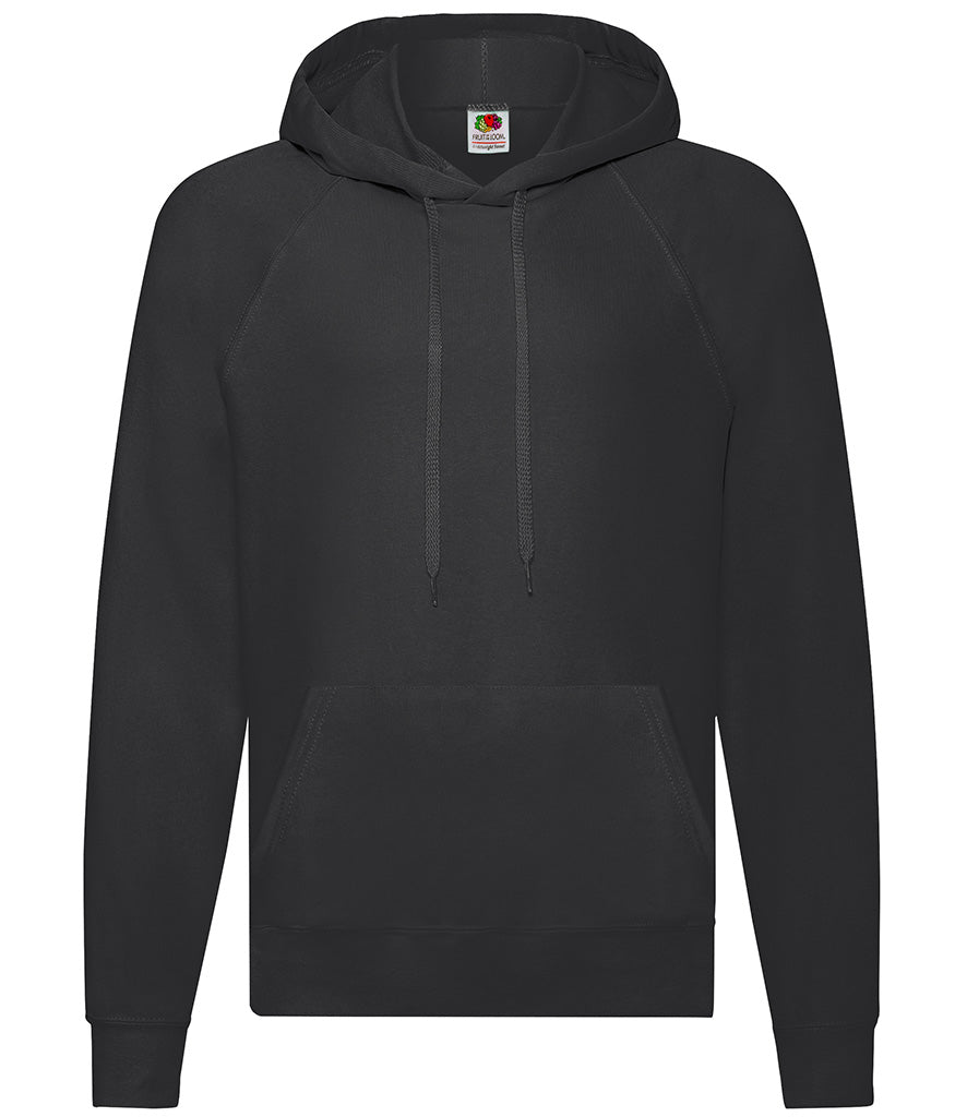 Fruit of the Loom Lightweight Hooded Sweatshirt