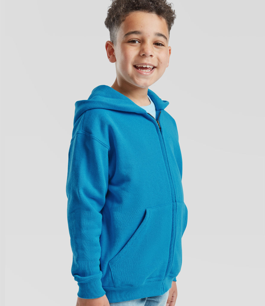 Fruit of the Loom Kids Classic Zip Hooded Sweatshirt