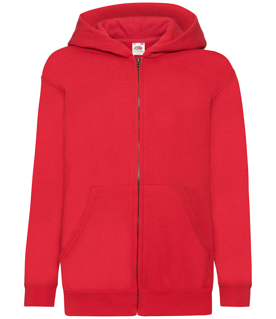 Fruit of the Loom Kids Classic Zip Hooded Sweatshirt