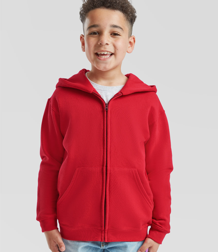 Fruit of the Loom Kids Classic Zip Hooded Sweatshirt