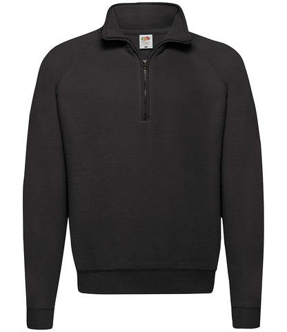 Fruit of the Loom Classic Zip Neck Sweatshirt