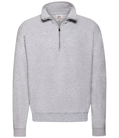 Fruit of the Loom Classic Zip Neck Sweatshirt