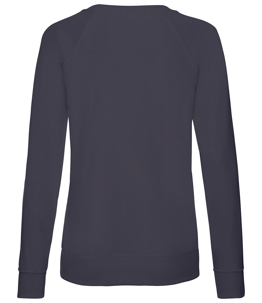 Fruit of the Loom Lady Fit Lightweight Raglan Sweatshirt