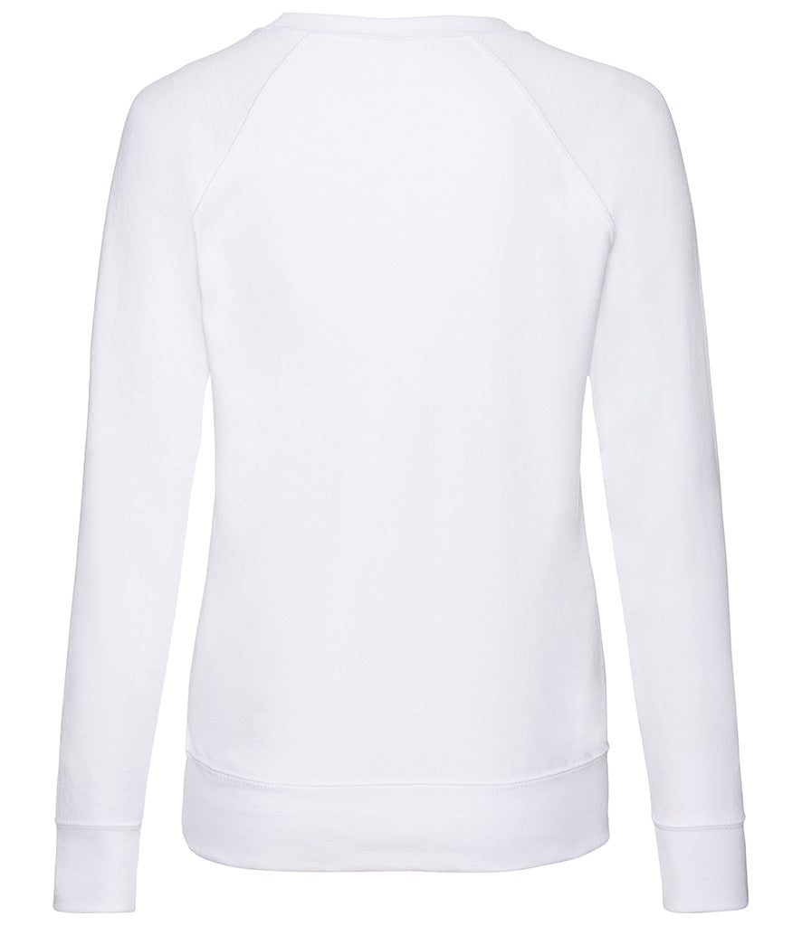 Fruit of the Loom Lady Fit Lightweight Raglan Sweatshirt