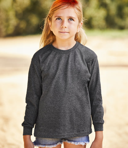 Fruit of the Loom Kids Long Sleeve Value T-Shirt