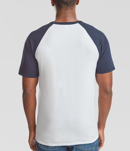 Fruit of the Loom Contrast Baseball T-Shirt