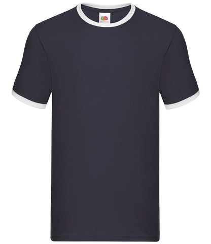 Fruit of the Loom Contrast Ringer T-Shirt