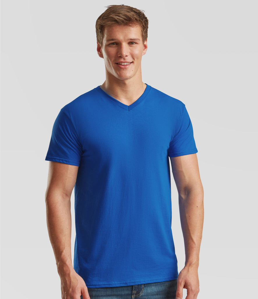 Fruit of the Loom V Neck Value T-Shirt