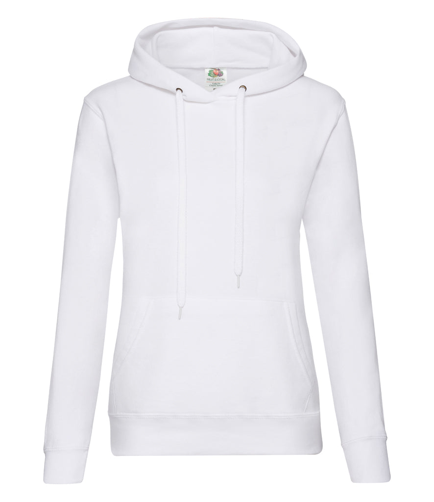 Fruit of the Loom Classic Lady Fit Hooded Sweatshirt