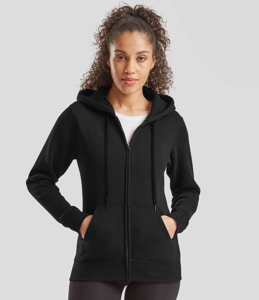 Fruit of the Loom Premium Lady Fit Zip Hooded Jacket