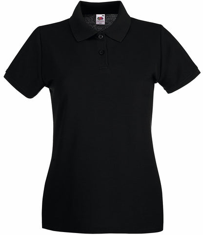 Fruit of the Loom Lady-Fit Premium Cotton PiquÃ© Polo Shirt