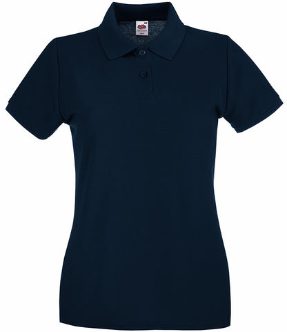 Fruit of the Loom Lady-Fit Premium Cotton PiquÃ© Polo Shirt