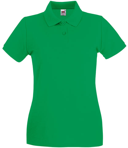 Fruit of the Loom Lady-Fit Premium Cotton PiquÃ© Polo Shirt