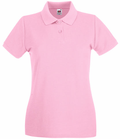 Fruit of the Loom Lady-Fit Premium Cotton PiquÃ© Polo Shirt