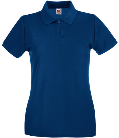 Fruit of the Loom Lady-Fit Premium Cotton PiquÃ© Polo Shirt