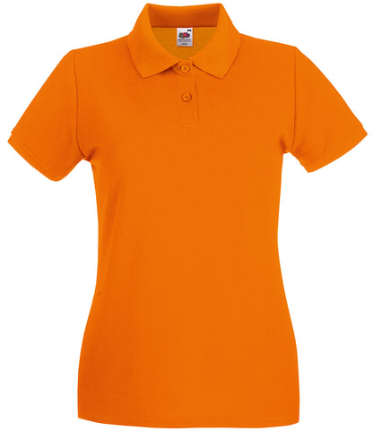 Fruit of the Loom Lady-Fit Premium Cotton PiquÃ© Polo Shirt