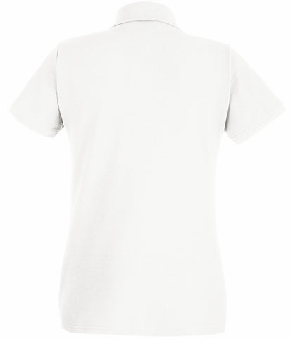 Fruit of the Loom Lady-Fit Premium Cotton PiquÃ© Polo Shirt