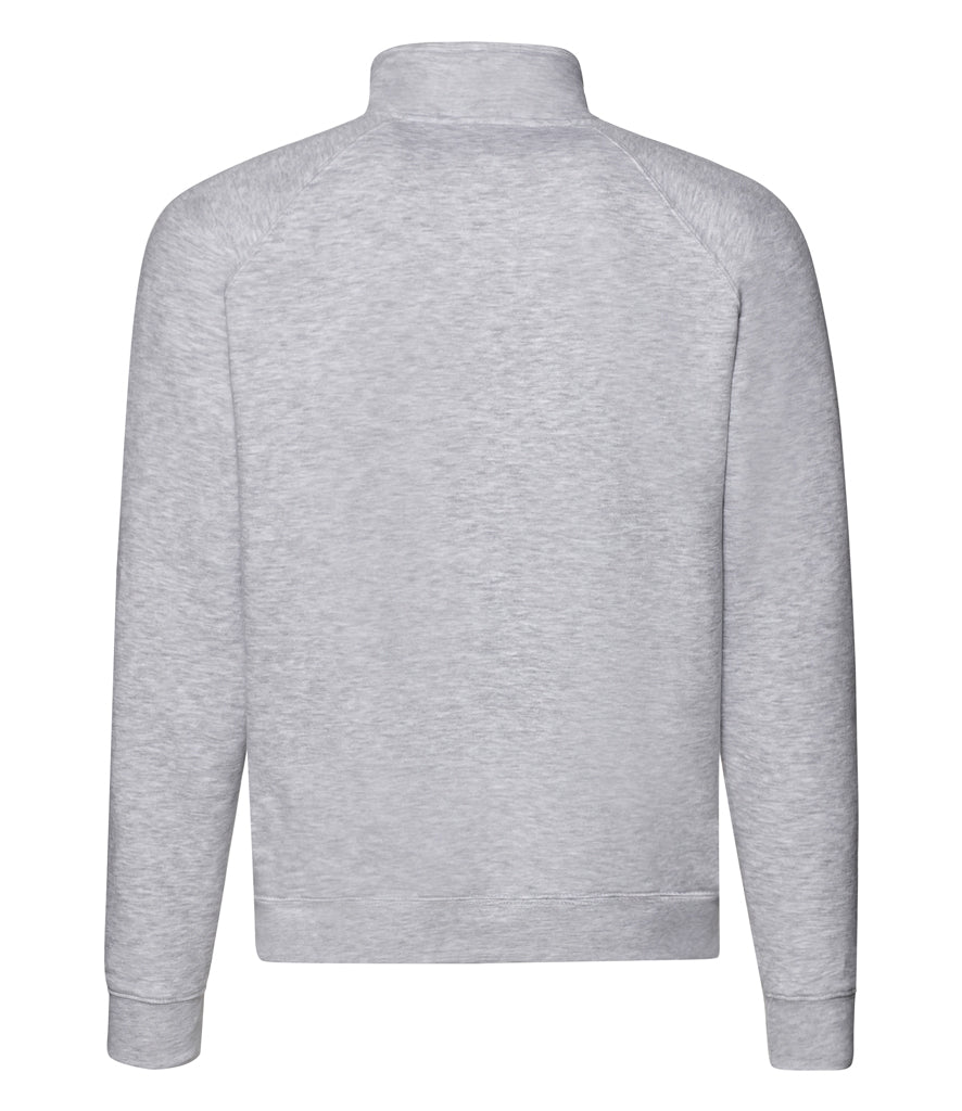 Fruit of the Loom Premium Zip Neck Sweatshirt