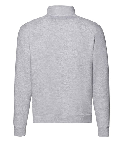 Fruit of the Loom Premium Zip Neck Sweatshirt