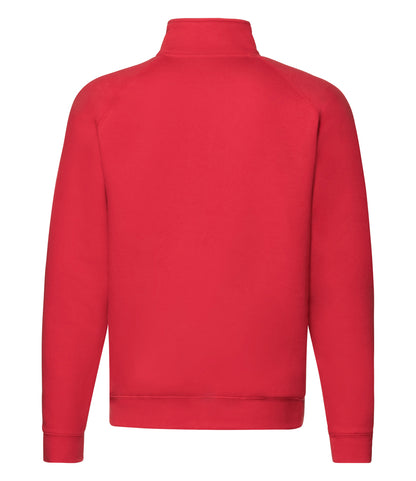 Fruit of the Loom Premium Zip Neck Sweatshirt