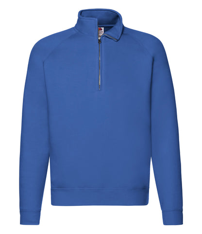 Fruit of the Loom Premium Zip Neck Sweatshirt