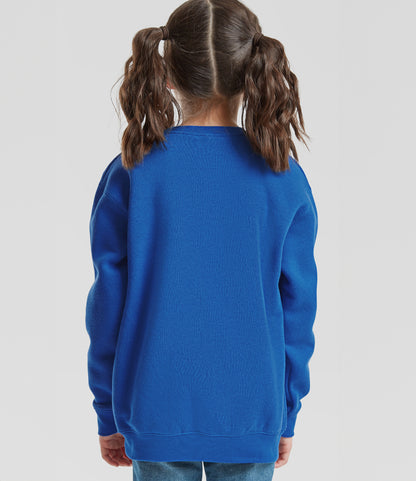 Fruit of the Loom Kids Premium Drop Shoulder Sweatshirt