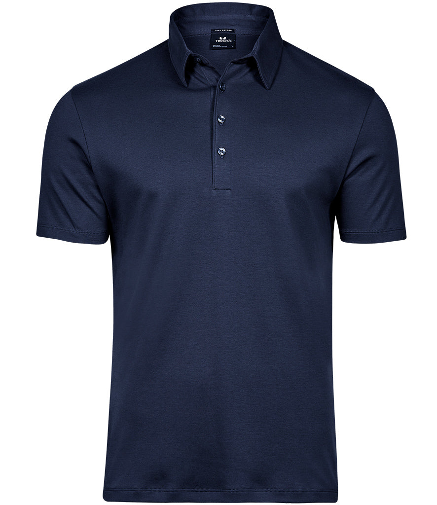 Tee Jays Pima Cotton Interlock Polo Shirt