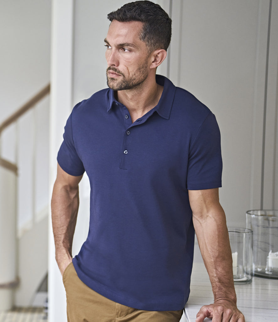 Tee Jays Pima Cotton Interlock Polo Shirt