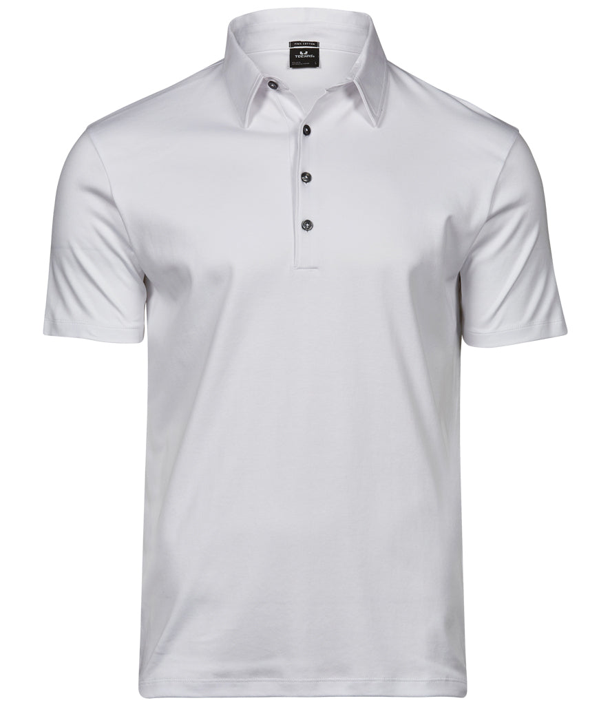 Tee Jays Pima Cotton Interlock Polo Shirt