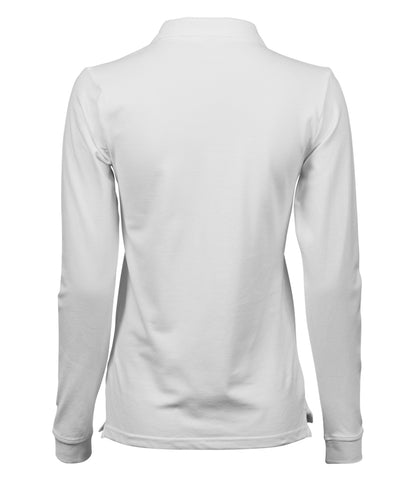 Tee Jays Ladies Luxury Stretch Long Sleeve Polo Shirt