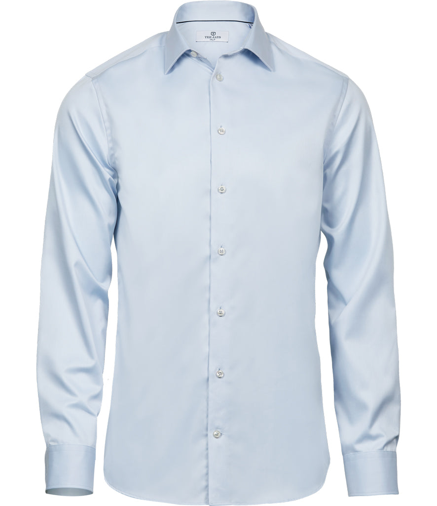 Tee Jays Luxury Slim Fit Long Sleeve Oxford Shirt