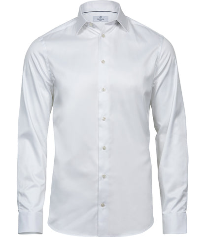 Tee Jays Luxury Slim Fit Long Sleeve Oxford Shirt