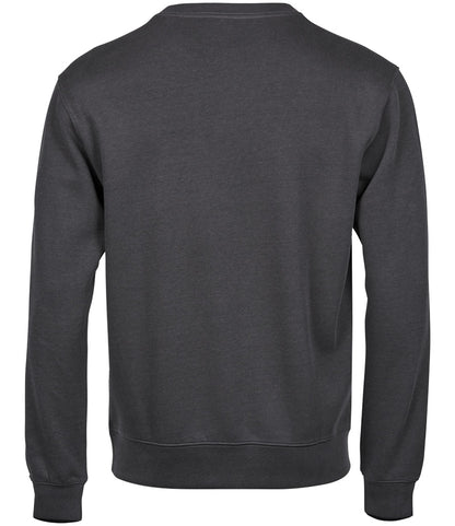 Tee Jays Ribbed Interlock Crew Neck Sweatshirt