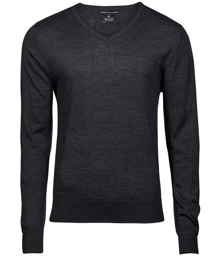 Tee Jays Merino Blend V Neck Sweater