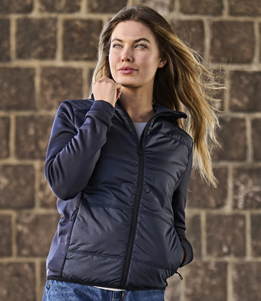 Tee Jays Ladies Hybrid-Stretch Hooded Jacket