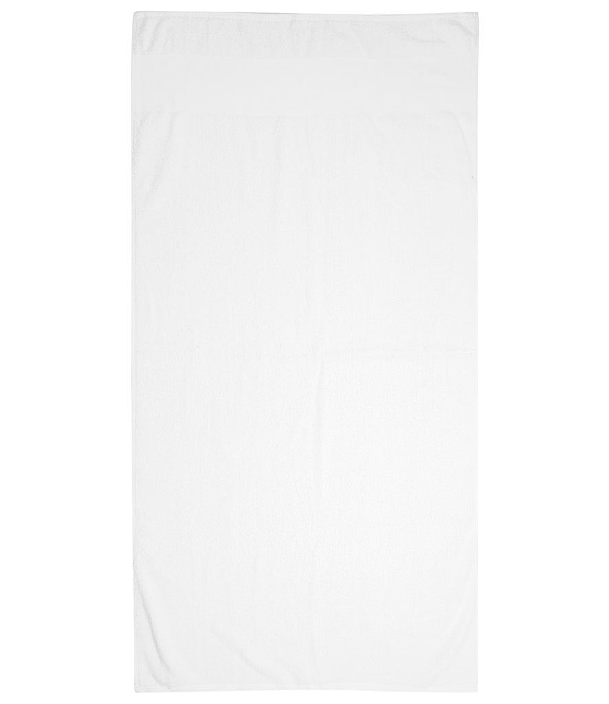 Towel City Printable Border Bath Towel