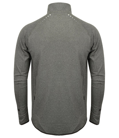 Tombo Long Sleeve Zip Neck Performance Top