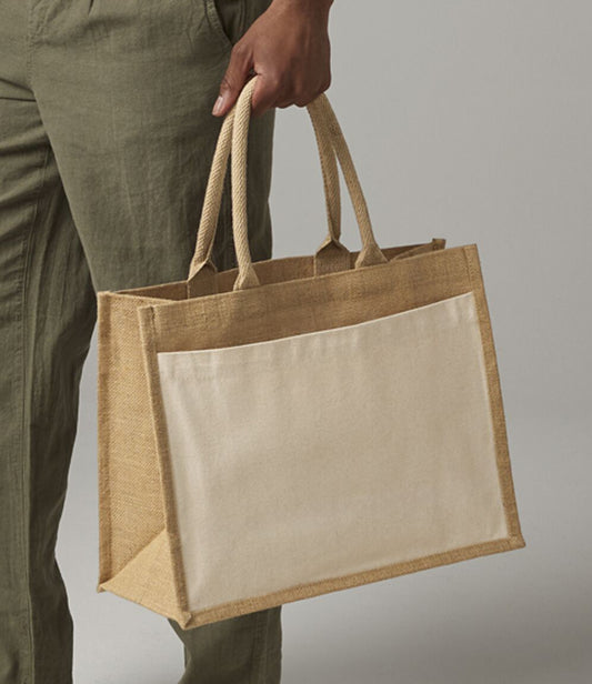 Westford Mill Pocket Jute Shopper