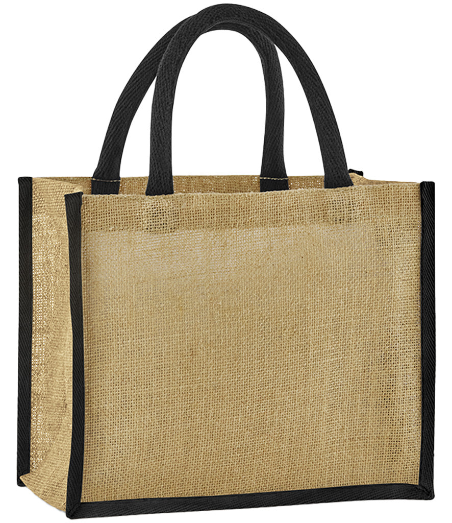 Westford Mill Natural Starched Jute Midi Tote Bag