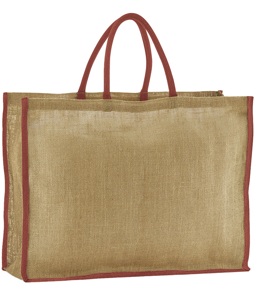 Westford Mill Natural Starched Jute Market Shopper