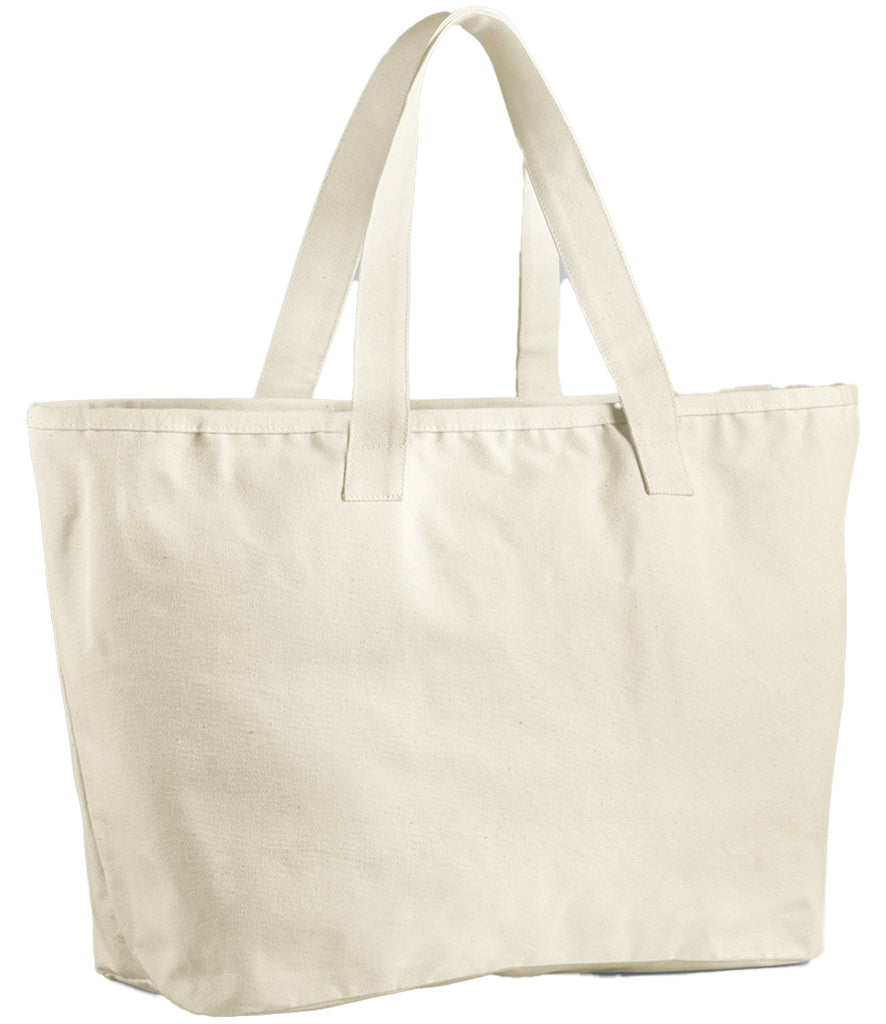 Westford Mill Oversized Heavy Duty Canvas Tote Bag