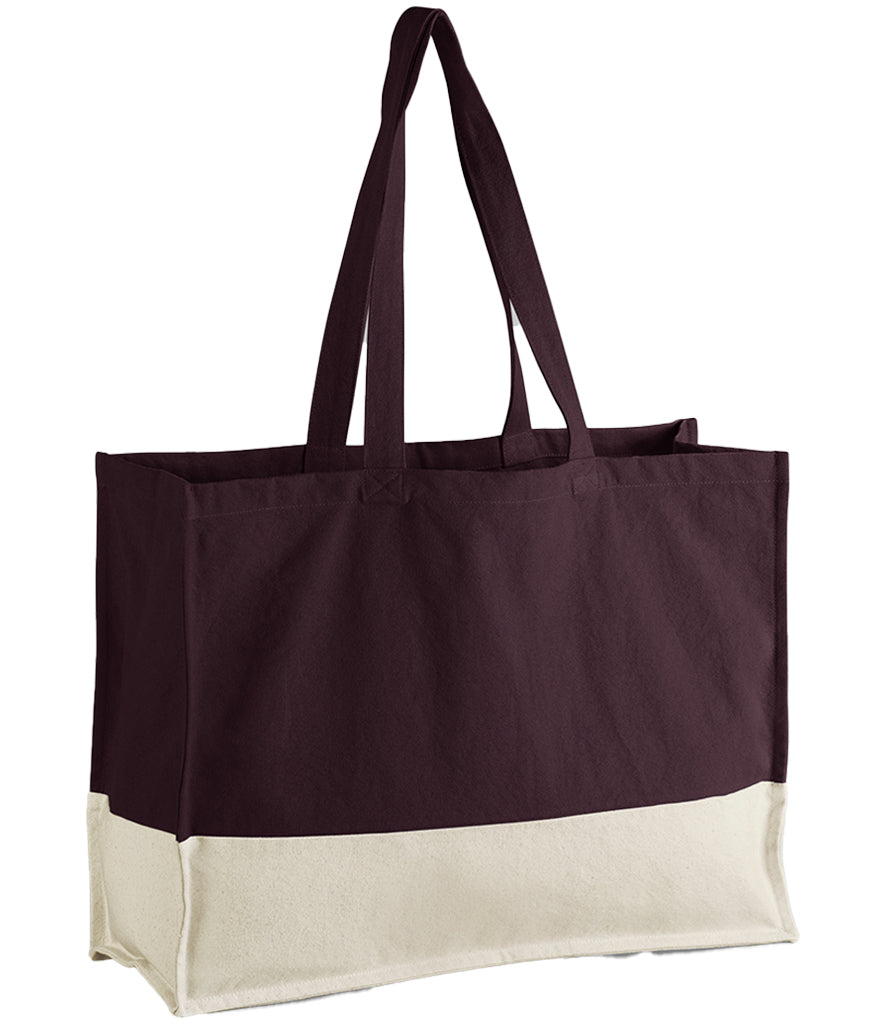 Westford Mill EarthAware® Organic Contrast Shopper